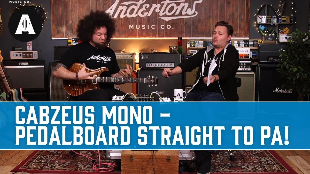 Pedalboard Straight Into The Desk - So Small & Simple but Amazing Results!!