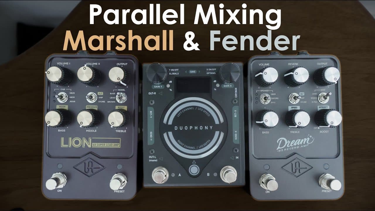 GFI System Duophony Stereo Parallel Mixing Amp Tones